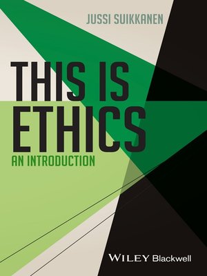 This Is Ethics - ebook